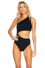 Load image into Gallery viewer, Beach Riot, Celine One Piece Ribbed Black
