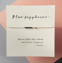 Load image into Gallery viewer, Mai Lin, Blue Sapphire Bracelet