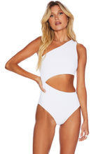 Load image into Gallery viewer, Beach Riot, Celine One Piece Ribbed, White