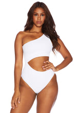 Load image into Gallery viewer, Beach Riot, Celine One Piece Ribbed, White