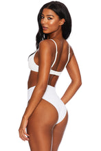 Load image into Gallery viewer, FINAL SALE: Beach Riot, Highway Bottom Ribbed, White