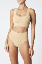 Load image into Gallery viewer, FINAL SALE: It's Now Cool, The Contour Crop Top Mocha