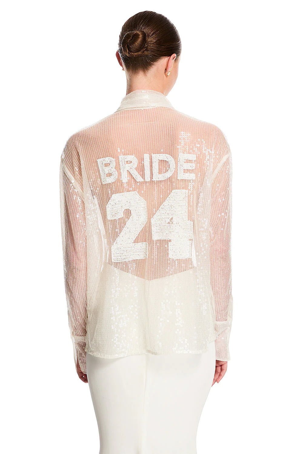 Chosen by Kyha, Sylvester Bride Sequin Shirt