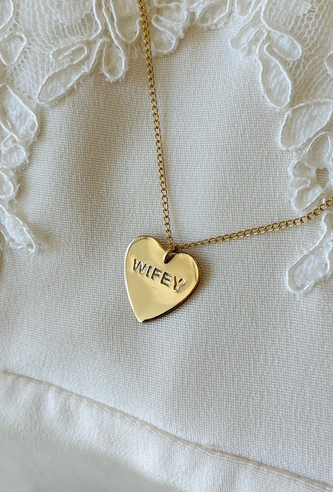 Paradigm Design, Wifey Heart Necklace