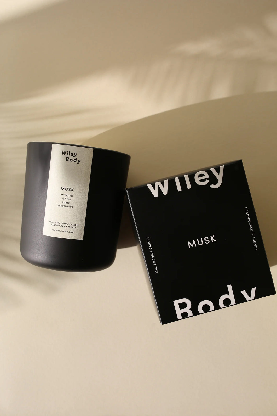 Wiley and Body, 12 oz Candle