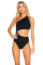 Load image into Gallery viewer, Beach Riot, Celine One Piece Ribbed Black

