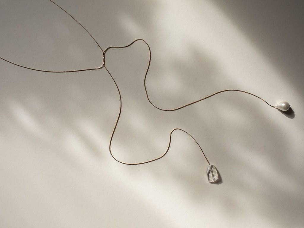 Hushed Commotion, Brodi Necklace, Gold