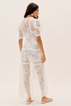 Load image into Gallery viewer, FINAL SALE: For Love and Lemons, Loretta Midi Dress Ivory
