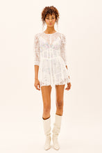 Load image into Gallery viewer, FINAL SALE: For Love and Lemons, Mindy Mini Dress Ivory
