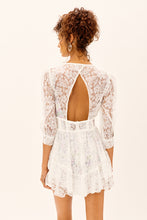 Load image into Gallery viewer, FINAL SALE: For Love and Lemons, Mindy Mini Dress Ivory
