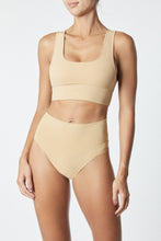 Load image into Gallery viewer, FINAL SALE: It&#39;s Now Cool, The Contour Crop Top Mocha
